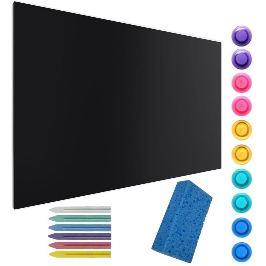 ALLBOARDS Magnettafel Schwarz 40x60 cm